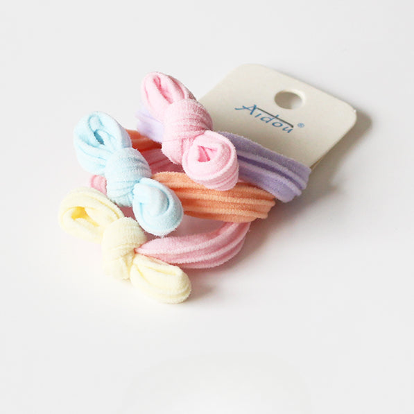 Set Of Three Seamless Hair Ties, Cute And Stylish For Tying Hair