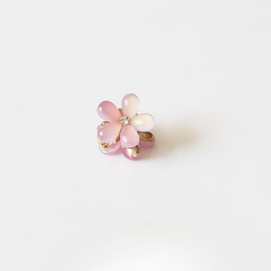 Faux Crystal Mini Claw Clips - Trendy Elegant Small Shark Clips, Bang Clips and Hair Accessories