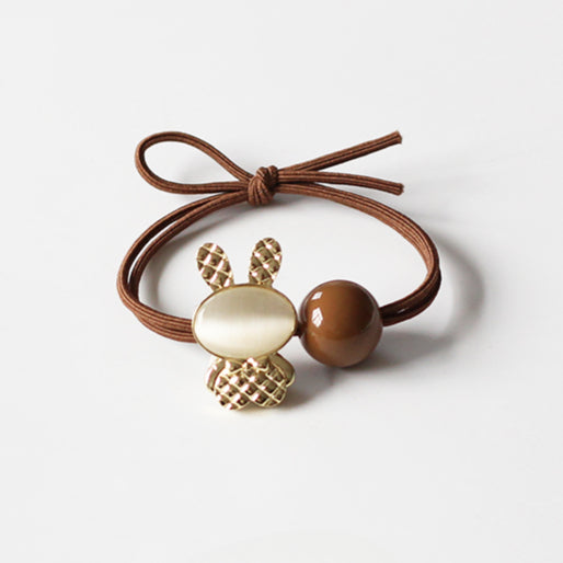 Bunny Hair Tie - Trendy Elegant Elastic Band, High Elasticity Durable Hair Tie for Women, Exquisite Japanese and Korean Inspired Hair Holder