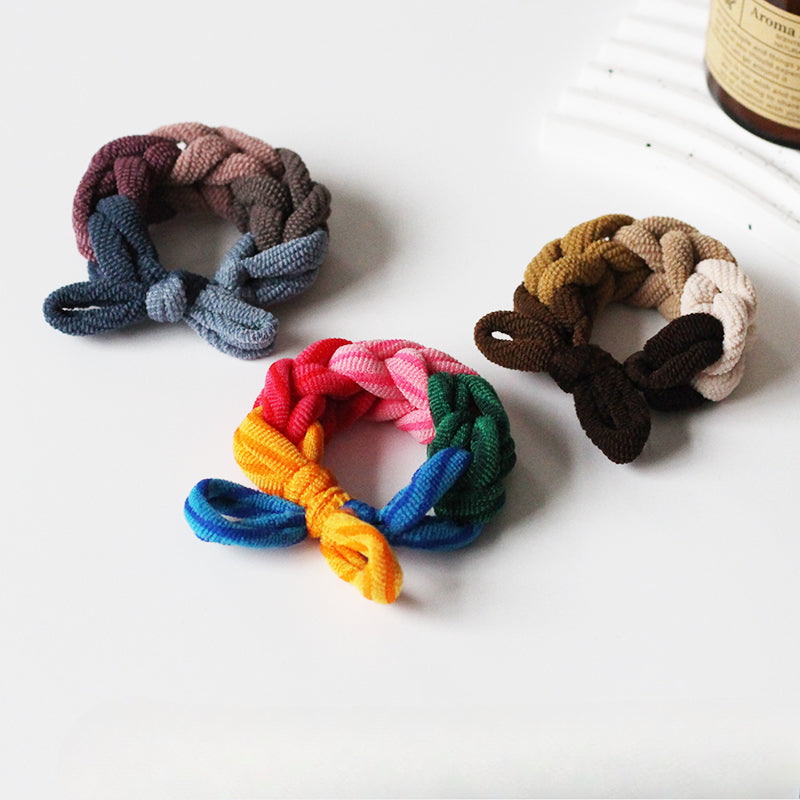 Knitted Hair Ties, Trendy And Durable For Women To Tie Hair