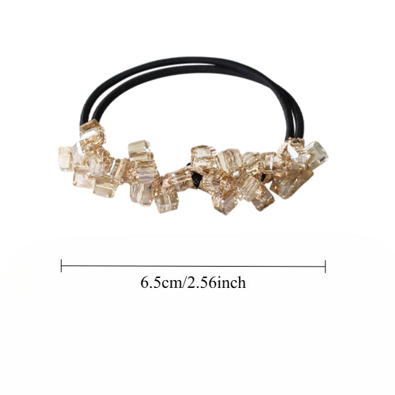 Crystal Hair Ties, High-End And Stylish For Women To Tie Hair