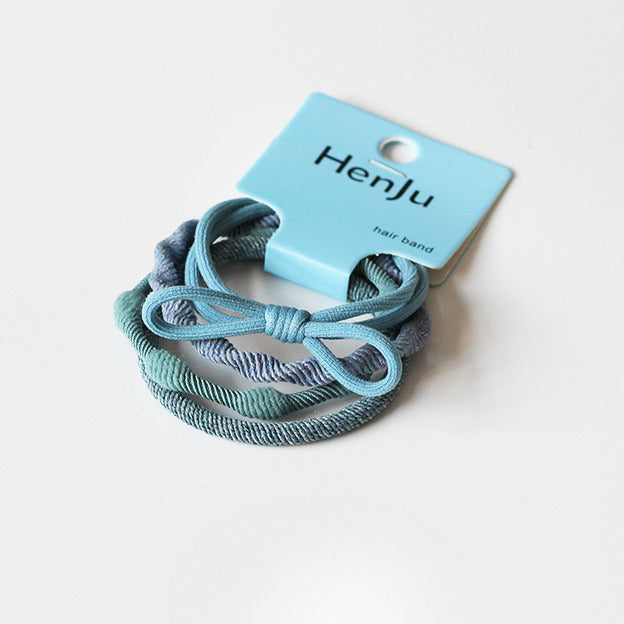 Candy-colored Hair Tie, Trendy Elastic for Hairstyles, Minimalist Cute Hair Accessory for Women