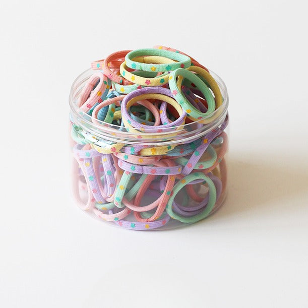 Cute Canister Hair Ties High Elasticity Durable Hairbands Stylish Hair Accessories For Women Perfect For Ponytails