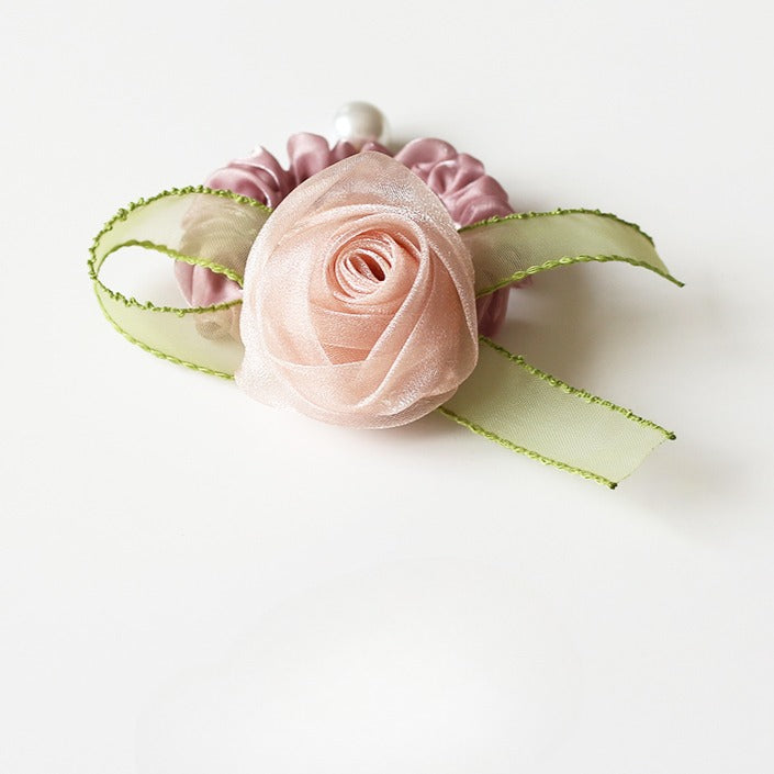 Rose Hair Ties, Elegant And Durable For Women To Tie Hair