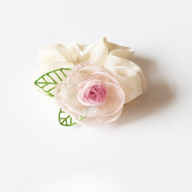 Rose Hair Ties, Elegant And Durable For Women To Tie Hair