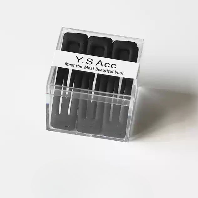 Boxed Hair Clips Women Side BB Clips Trendy New Elegant Hair Accessory Bangs Clips