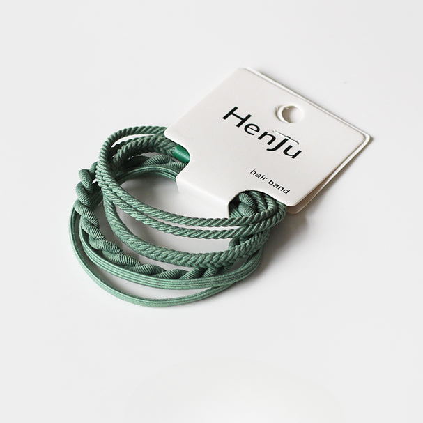 Set Of Four Hair Ties, High-Elasticity And Durable For Women To Tie Hair