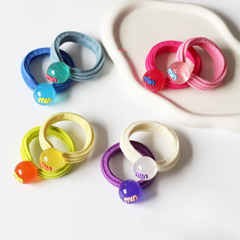 Candy-Colored Hair Ties, Cute And Stylish For Women To Tie Hair