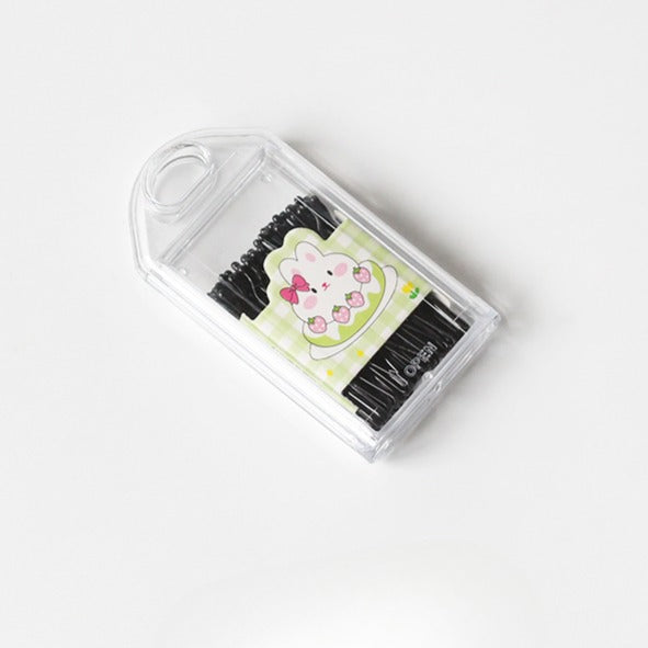 Black Hair Clips Simple And Stylish Hair Accessories Perfect For Bangs Or Stray Hair