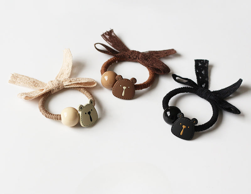 Cute Bear Hair Ties, Trendy And Stylish For Women To Tie Hair