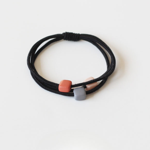 Candy Beaded Hair Tie New Cute Elegant Trendy Durable Hair Band