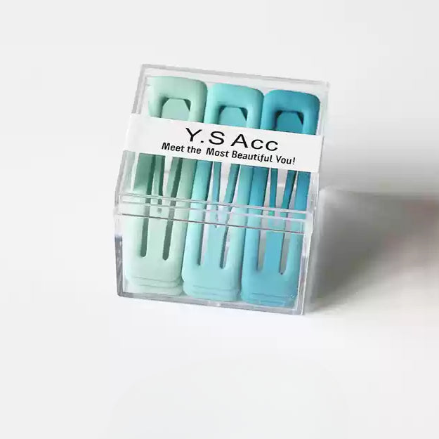Boxed Hair Clips Women Side BB Clips Trendy New Elegant Hair Accessory Bangs Clips