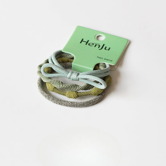 Candy-colored Hair Tie, Trendy Elastic for Hairstyles, Minimalist Cute Hair Accessory for Women