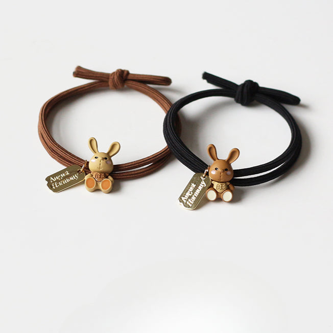 Cute Bunny Hair Ties, Sweet And Stylish For Women To Tie Hair