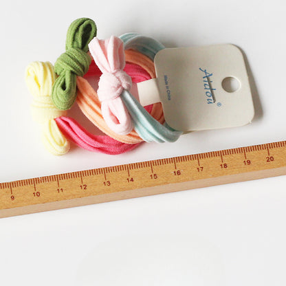 Set Of Three Seamless Hair Ties, Cute And Stylish For Tying Hair
