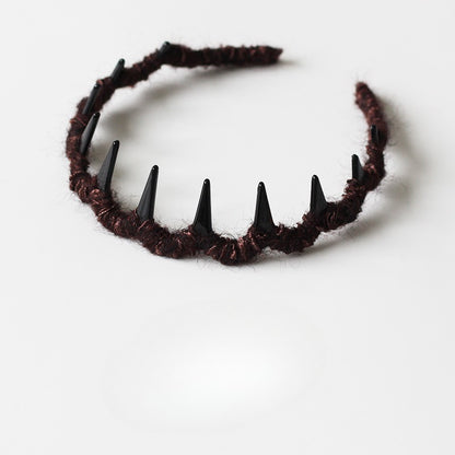 Knitted Headband High Crown Women New High-End Hair Accessory Versatile Hair Clip