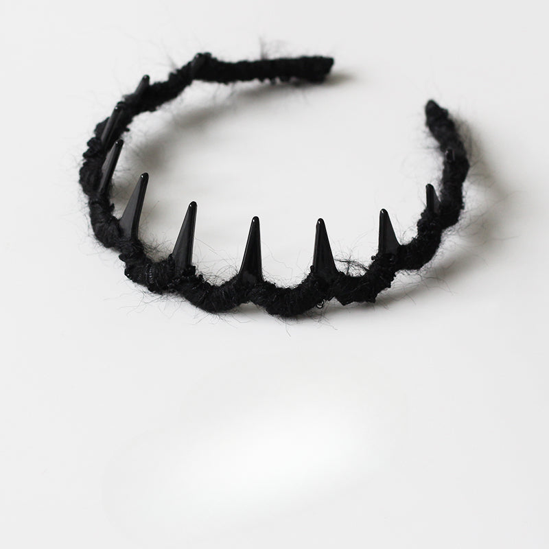 Knitted Headband High Crown Women New High-End Hair Accessory Versatile Hair Clip
