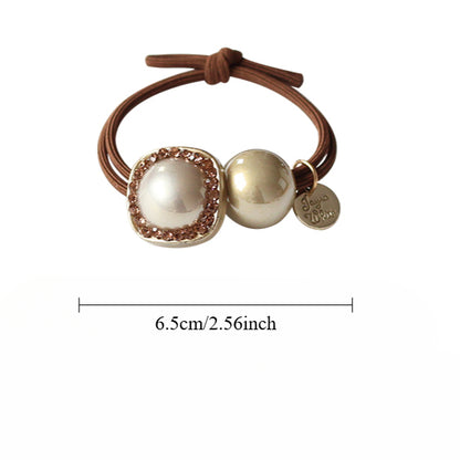 Faux Pearl Hair Ties, High-End And Stylish For Women To Tie Hair