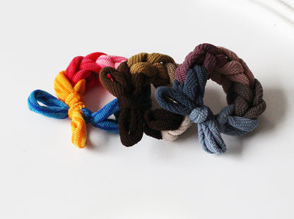 Knitted Hair Ties, Trendy And Durable For Women To Tie Hair