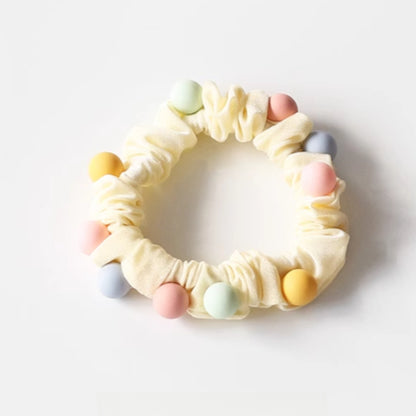 Candy-colored Hair Tie, New High-end Cute Hair Loop, Elastic Hair Accessory