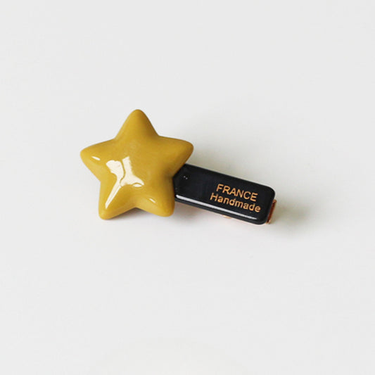 Star Hair Clip for Women, 2024 New High-end Bangs and Side Hair Clip, Stylish Duckbill Hairpin