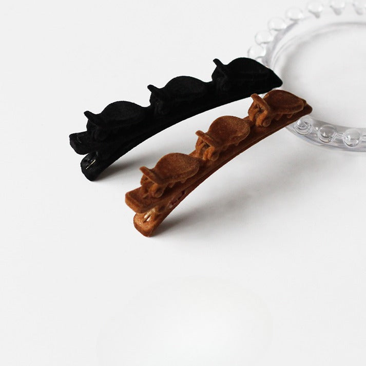 Velvet Hair Clips, Practical And Stylish For Women To Style Hair