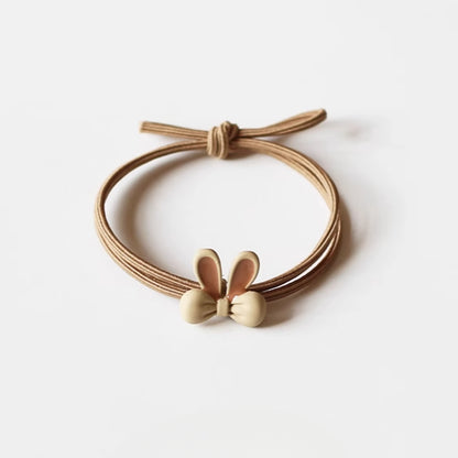 Bunny Ears Hair Tie - Women's Trendy New Elegant Hair Band, Simple Cute Elastic for Women's Hair Ties