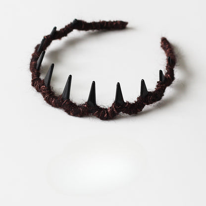 Knitted Headband High Crown Women New High-End Hair Accessory Versatile Hair Clip