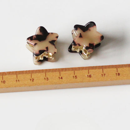 Star Hair Clips Small Size Stylish Hair Accessories For Thin Hair Perfect For Bangs Or Forehead Styling