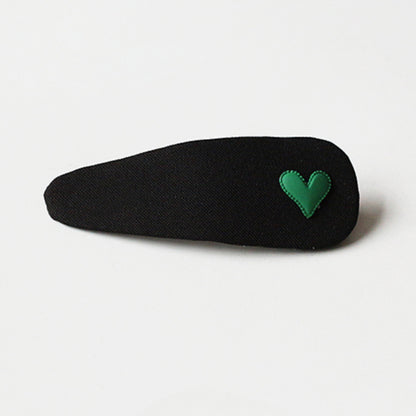 Elegant Green Hairpin, Trendy Side Clip for Stylish Hair Accessories