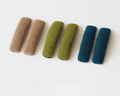 Trendy Fabric Hair Clips, Minimalist And Stylish For Women To Manage Hair