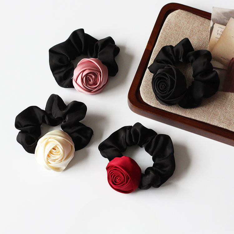 Sweet Rose Hair Ties, Retro And Stylish For Women To Style Hair