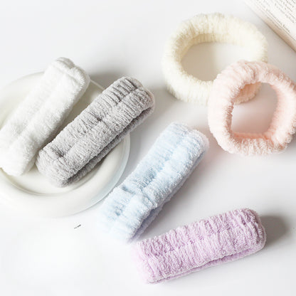 Washband Trendy Elegant Waterproof Hairband Essential Simple Headband Women