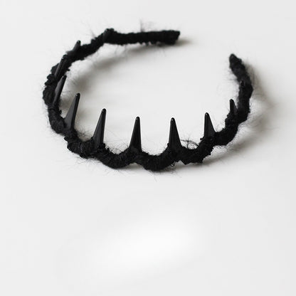 Knitted Headband High Crown Women New High-End Hair Accessory Versatile Hair Clip