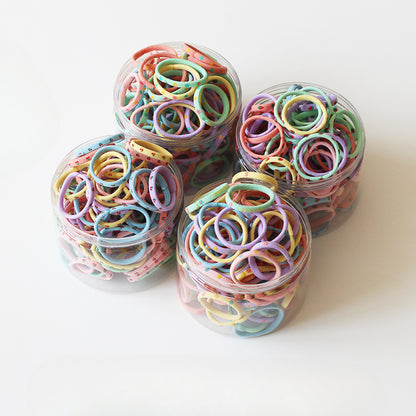 Cute Canister Hair Ties High Elasticity Durable Hairbands Stylish Hair Accessories For Women Perfect For Ponytails