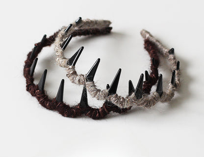 Knitted Headband High Crown Women New High-End Hair Accessory Versatile Hair Clip