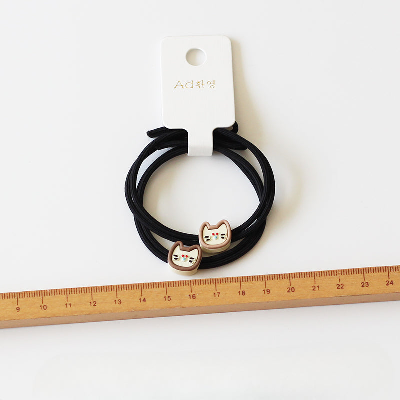 Cute Cat And Dog Hair Ties, High-End And Durable For Women To Tie Hair