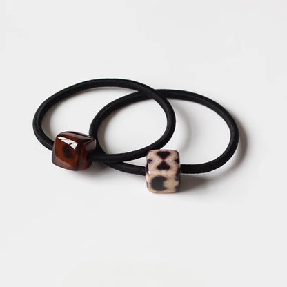 Leopard Print Hair Ties, Trendy And Stylish For Women To Tie Hair