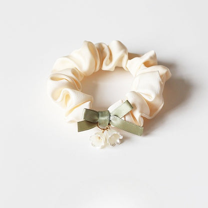 Lily of the Valley Hair Tie - Women's Premium Trendy Elegant Hair Band, 2023 New Simple Hair Accessory and Elastic