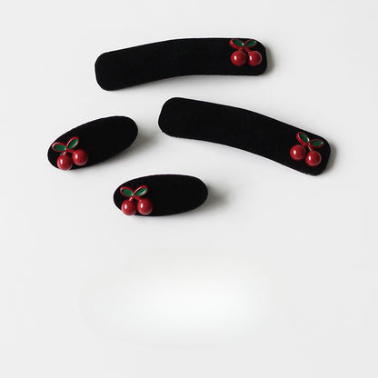 Cherry Hair Clips - Side Clips, Bang Clips, Forehair Clips, Duckbill Clips for Women, 2024 New Premium Hair Accessories