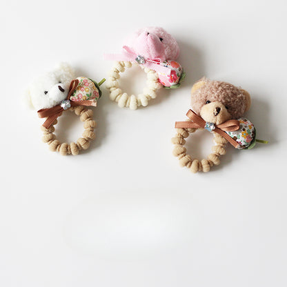 Cute Animal Hair Accessories - 2024 New Women's Hair Loops, High Elasticity Durable Elastic Bands and Hair Accessories
