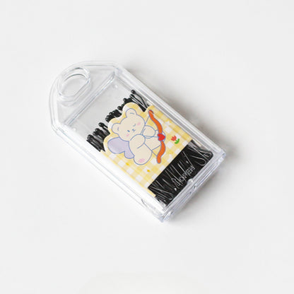 Black Hair Clips Simple And Stylish Hair Accessories Perfect For Bangs Or Stray Hair