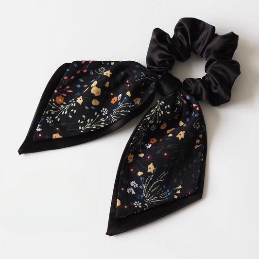 Bow and Flower Hair Tie, 2024 New High-end Hair Loop, High Elasticity Durable Elastic for Hairstyles