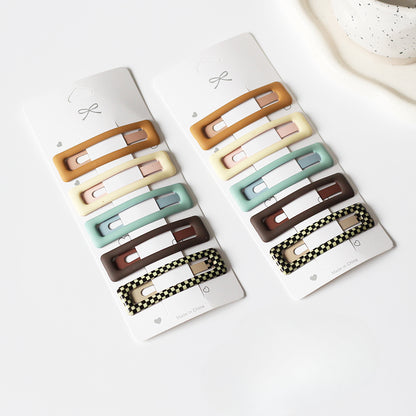 Set Of Five Hair Clips, Trendy And Stylish For Women To Manage Hair