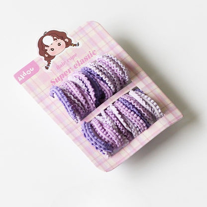 Dopamine Hair Tie Simple Headband New High-End Ponytail Band Women Elastic Hair Accessory