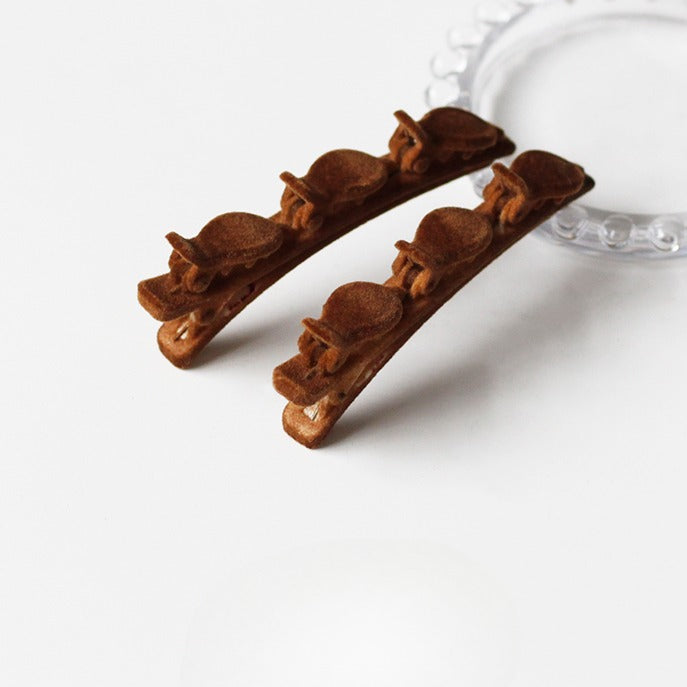 Velvet Hair Clips, Practical And Stylish For Women To Style Hair