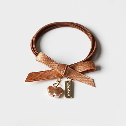 Camellia Hair Tie, High-end Hair Loop for Women, Elastic for Hairstyles