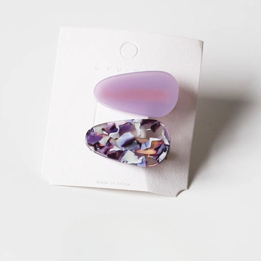 Set Of Two Hair Clips, Trendy And Stylish For Women To Style Hair