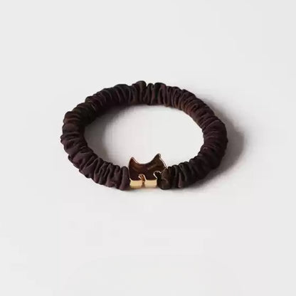 Puppy High Ponytail Hair Tie - Simple Elastic Band, High Elasticity Hair Loop for Women, Exquisite Hair Accessory