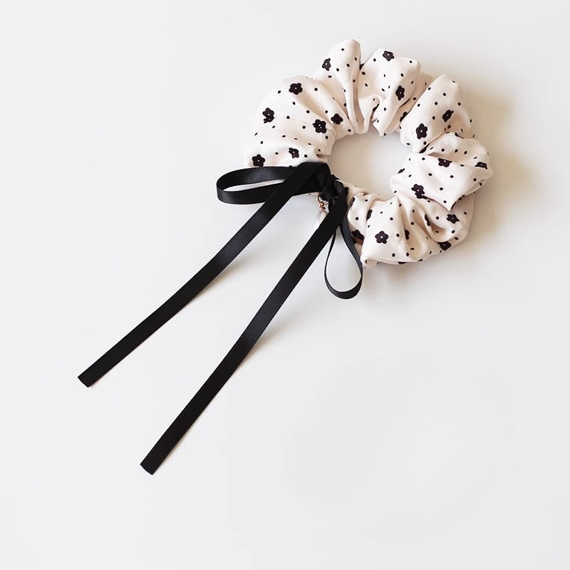 Lily of the Valley Hair Tie - Women's Premium Trendy Elegant Hair Band, 2023 New Simple Hair Accessory and Elastic